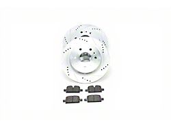 PowerStop Z36 Extreme Truck and Tow 6-Lug Brake Rotor and Pad Kit; Rear (19-24 Sierra 1500)