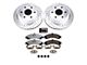 PowerStop Z36 Extreme Truck and Tow 6-Lug Brake Rotor and Pad Kit; Rear (99-06 Sierra 1500 w/o Rear Drum Brakes)