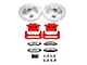 PowerStop Z36 Extreme Truck and Tow 6-Lug Brake Rotor, Pad and Caliper Kit; Front (07-18 Sierra 1500)