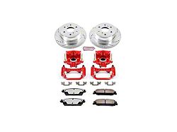 PowerStop Z36 Extreme Truck and Tow 6-Lug Brake Rotor, Pad and Caliper Kit; Rear (07-13 Sierra 1500 w/ Rear Disc Brakes)