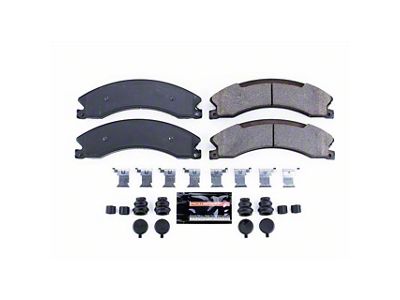 PowerStop Z23 Evolution Sport Carbon-Fiber Ceramic Brake Pads; Rear Pair (15-19 Sierra 2500 HD)