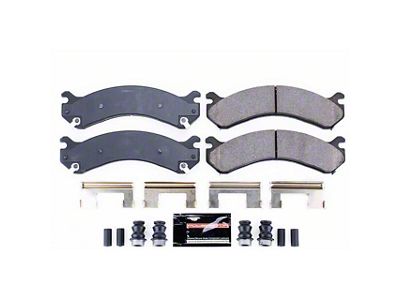 PowerStop Z23 Evolution Sport Carbon-Fiber Ceramic Brake Pads; Rear Pair (01-10 Sierra 3500 HD DRW)