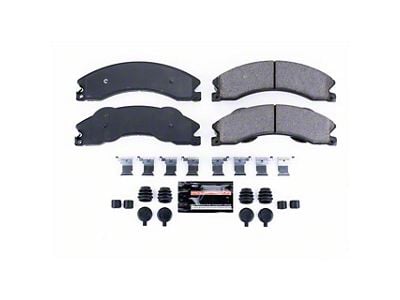 PowerStop Z23 Evolution Sport Carbon-Fiber Ceramic Brake Pads; Rear Pair (12-14 Sierra 3500 HD)