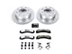 PowerStop Z36 Extreme Truck and Tow 8-Lug Brake Rotor and Pad Kit; Front (12-19 Sierra 3500 HD)