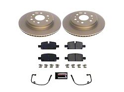 PowerStop Z17 Evolution Plus 6-Lug Brake Rotor and Pad Kit; Rear (19-25 Silverado 1500)