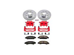PowerStop Z23 Evolution Sport 6-Lug Brake Rotor, Pad and Caliper Kit; Front (07-18 Silverado 1500)