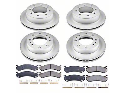 PowerStop K2391 - Z23 Drilled And Slotted Brake Rotors And Pads Kit