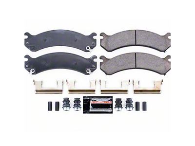 PowerStop Z23 Evolution Sport Carbon-Fiber Ceramic Brake Pads; Front Pair (01-10 Silverado 2500 HD)