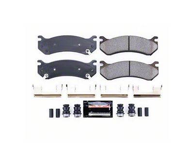 PowerStop Z23 Evolution Sport Carbon-Fiber Ceramic Brake Pads; Rear Pair (01-10 Silverado 2500 HD)