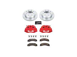 PowerStop Z36 Extreme Truck and Tow 8-Lug Brake Rotor, Pad and Caliper Kit; Front (2011 Silverado 2500 HD)