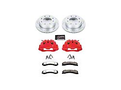 PowerStop Z36 Extreme Truck and Tow 8-Lug Brake Rotor, Pad and Caliper Kit; Front (12-19 Silverado 2500 HD)