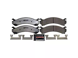 PowerStop Z36 Extreme Truck and Tow Carbon-Fiber Ceramic Brake Pads; Front Pair (07-10 Silverado 2500 HD)