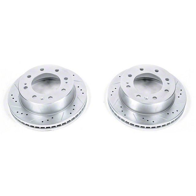 Evan-Fischer Rear Disc Brake Rotor For Chevy Silverado 3500 HD / GMC Sierra 2011-2019 – 1pc Solid, 8-Lug