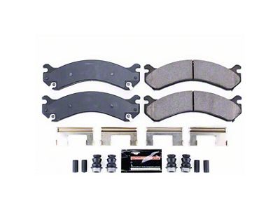 PowerStop Z23 Evolution Sport Carbon-Fiber Ceramic Brake Pads; Rear Pair (07-10 Silverado 3500 HD DRW)