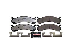PowerStop Z36 Extreme Truck and Tow Carbon-Fiber Ceramic Brake Pads; Front Pair (01-10 Silverado 3500 HD)
