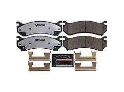 PowerStop Z36 Extreme Truck and Tow Carbon-Fiber Ceramic Brake Pads; Rear Pair (01-10 Silverado 3500 HD SRW)
