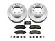 PowerStop Z17 Evolution Plus 8-Lug Brake Rotor and Pad Kit; Front (2012 4WD F-250 Super Duty)