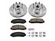 PowerStop Z23 Evolution Sport 8-Lug Brake Rotor and Pad Kit; Front (2011 2WD F-250 Super Duty)