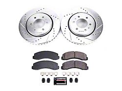 PowerStop Z23 Evolution Sport 6-Lug Brake Rotor and Pad Kit; Front (10-20 2WD/4WD F-150)