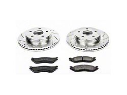 PowerStop Z23 Evolution Sport Brake Rotor and Pad Kit; Front (02-18 RAM 1500)