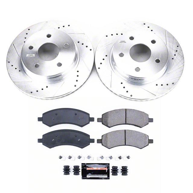 PowerStop RAM 1500 Z23 Evolution Sport Brake Rotor and Pad Kit