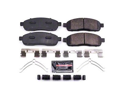 PowerStop Z23 Evolution Sport Carbon-Fiber Ceramic Brake Pads; Front Pair (04-08 2WD/4WD F-150)