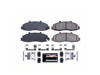 PowerStop Z23 Evolution Sport Carbon-Fiber Ceramic Brake Pads; Front Pair (97-03 F-150)
