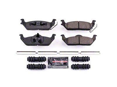 PowerStop Z23 Evolution Sport Carbon-Fiber Ceramic Brake Pads; Rear Pair (04-20 2WD/4WD F-150)