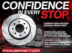 PowerStop Z36 Extreme Truck and Tow 6-Lug Brake Rotor and Pad Kit; Front (10-20 2WD/4WD F-150)