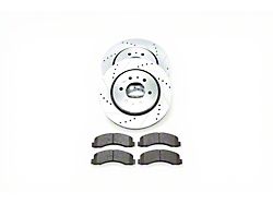 PowerStop Z36 Extreme Truck and Tow 6-Lug Brake Rotor and Pad Kit; Front (10-20 2WD/4WD F-150)