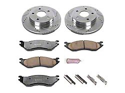 PowerStop Z36 Extreme Truck and Tow Brake Rotor and Pad Kit; Front (02-18 RAM 1500)