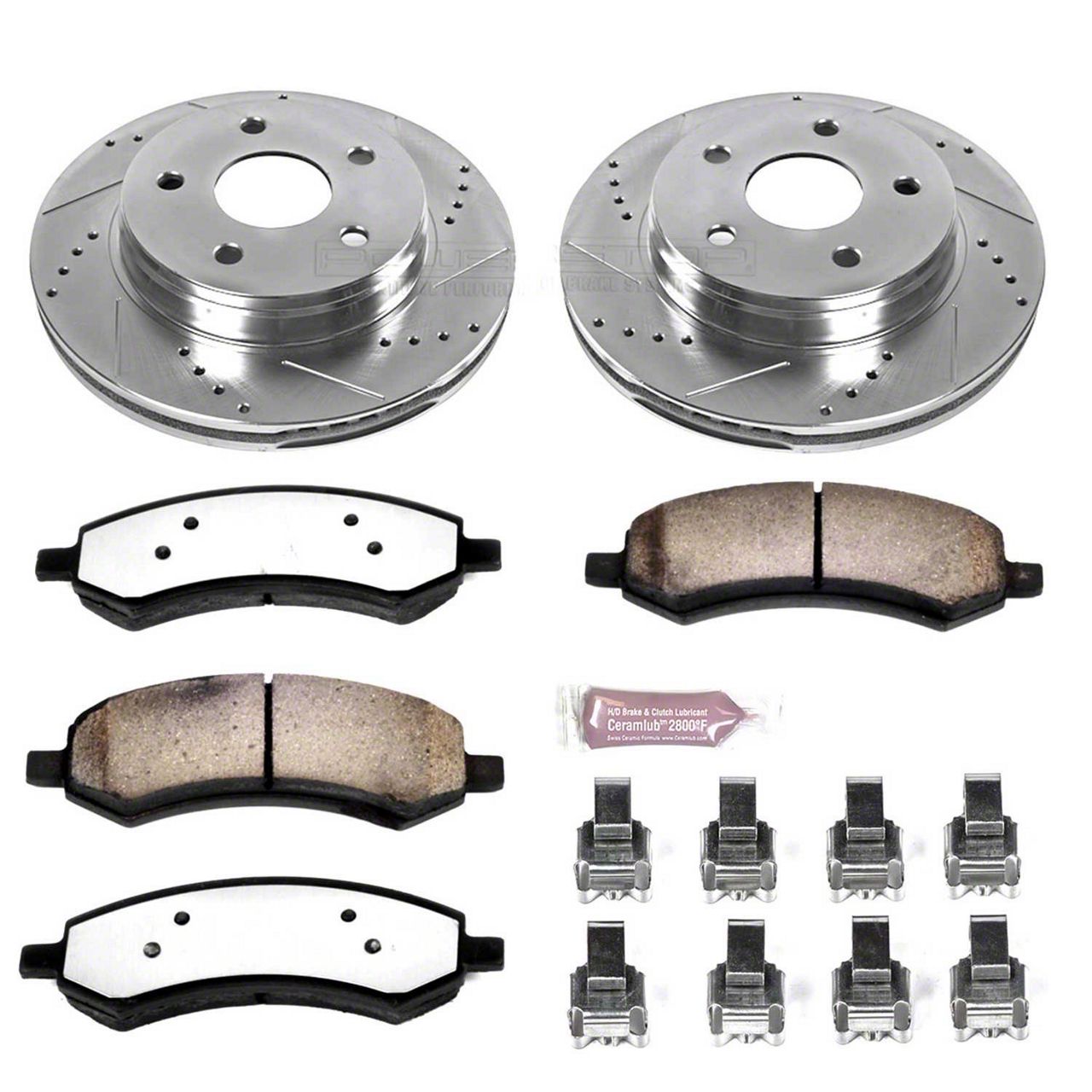 PowerStop RAM 1500 Z36 Extreme Truck and Tow Brake Rotor and Pad Kit