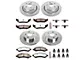 PowerStop Z36 Extreme Truck and Tow 5-Lug Brake Rotor and Pad Kit; Front and Rear (02-18 RAM 1500, Excluding 05-06 SRT-10)