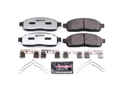 PowerStop Z36 Extreme Truck and Tow Carbon-Fiber Ceramic Brake Pads; Front Pair (04-08 2WD/4WD F-150)