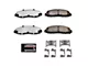 PowerStop Z36 Extreme Truck and Tow Carbon-Fiber Ceramic Brake Pads; Front Pair (97-03 F-150)