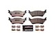 PowerStop Z36 Extreme Truck and Tow Carbon-Fiber Ceramic Brake Pads; Rear Pair (04-20 2WD/4WD F-150)