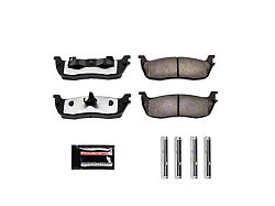 PowerStop Z36 Extreme Truck and Tow Carbon-Fiber Ceramic Brake Pads; Rear Pair (99-03 F-150 Lightning; Late 00-03 F-150 5 or 7-Lug w/ Rear Disc Brakes)