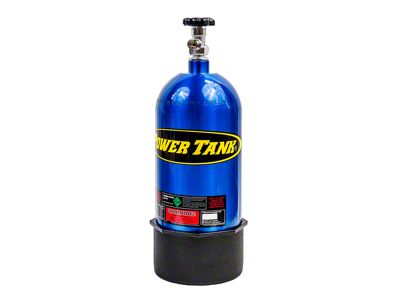 Power Tank 10 lb. CO2 Back-Up Bottle; Candy Blue