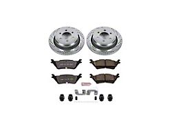 PowerStop Z23 Evolution Sport 6-Lug Brake Rotor and Pad Kit; Rear (12-14 F-150)