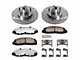 PowerStop Z36 Extreme Truck and Tow 5-Lug Brake Rotor and Pad Kit; Front (97-03 F-150)