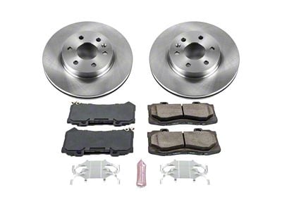 PowerStop OE Replacement 6-Lug Brake Rotor and Pad Kit; Front (15-20 Canyon)