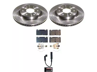 PowerStop OE Replacement 6-Lug Brake Rotor and Pad Kit; Front (23-25 Canyon)