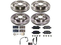 PowerStop OE Replacement 6-Lug Brake Rotor and Pad Kit; Front and Rear (23-26 Canyon)