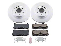 PowerStop Z17 Evolution Plus 6-Lug Brake Rotor and Pad Kit; Front (15-20 Canyon)