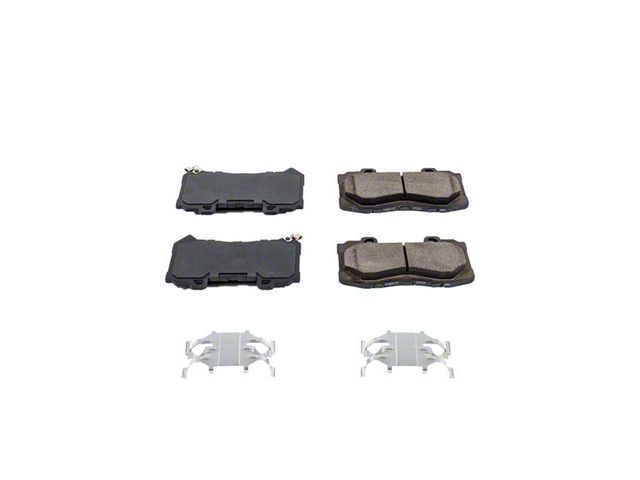 PowerStop Z17 Evolution Plus Clean Ride Ceramic Brake Pads; Front Pair (15-20 Canyon)