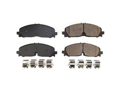 PowerStop Z17 Evolution Plus Clean Ride Ceramic Brake Pads; Front Pair (21-22 Canyon)