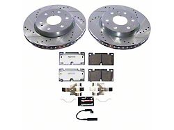 PowerStop Z36 Extreme Truck and Tow 6-Lug Brake Rotor and Pad Kit; Front (23-26 Canyon)