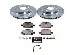 PowerStop Z36 Extreme Truck and Tow 6-Lug Brake Rotor and Pad Kit; Rear (23-26 Canyon)