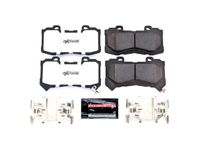 PowerStop Z36 Extreme Truck and Tow Carbon-Fiber Ceramic Brake Pads; Front Pair (15-20 Canyon)