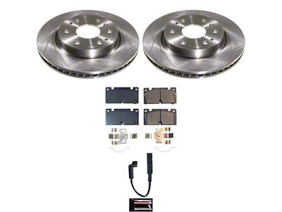 PowerStop OE Replacement 6-Lug Brake Rotor and Pad Kit; Front (23-25 Colorado)